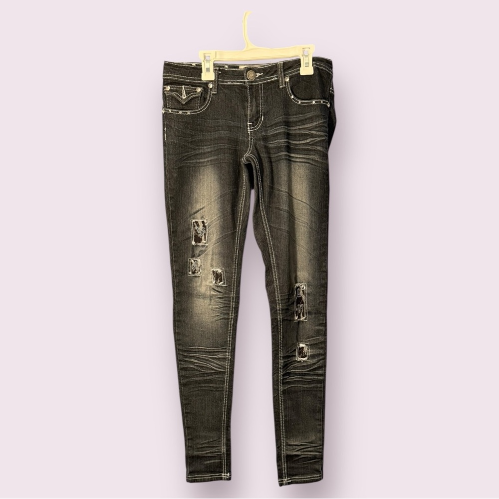 Raw Blue Women's Size 5/6 denim ripped jeans - Picture 2 of 12